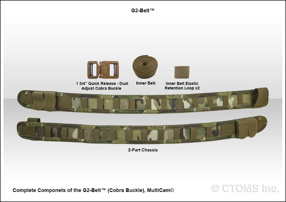 CTOMS G-2 Belt with Cobra Buckle - Image 2
