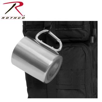 Rothco Stainless Steel Camping Mug 15oz - Image 3