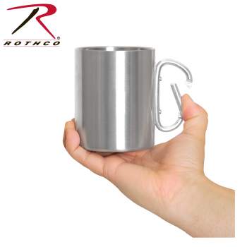 Rothco Stainless Steel Camping Mug 15oz - Image 2