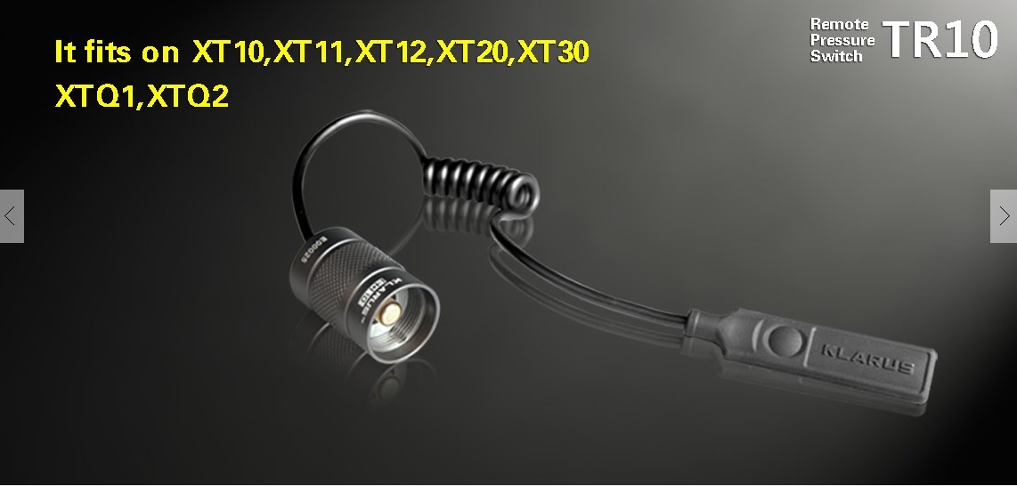 Klarus TR10 Remote Switchwith STROBE - Image 3