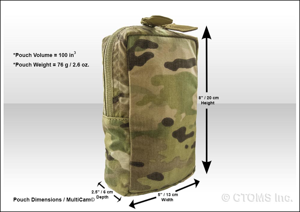CTOMS Symmetrical Zipper Saddle Bag - Image 7