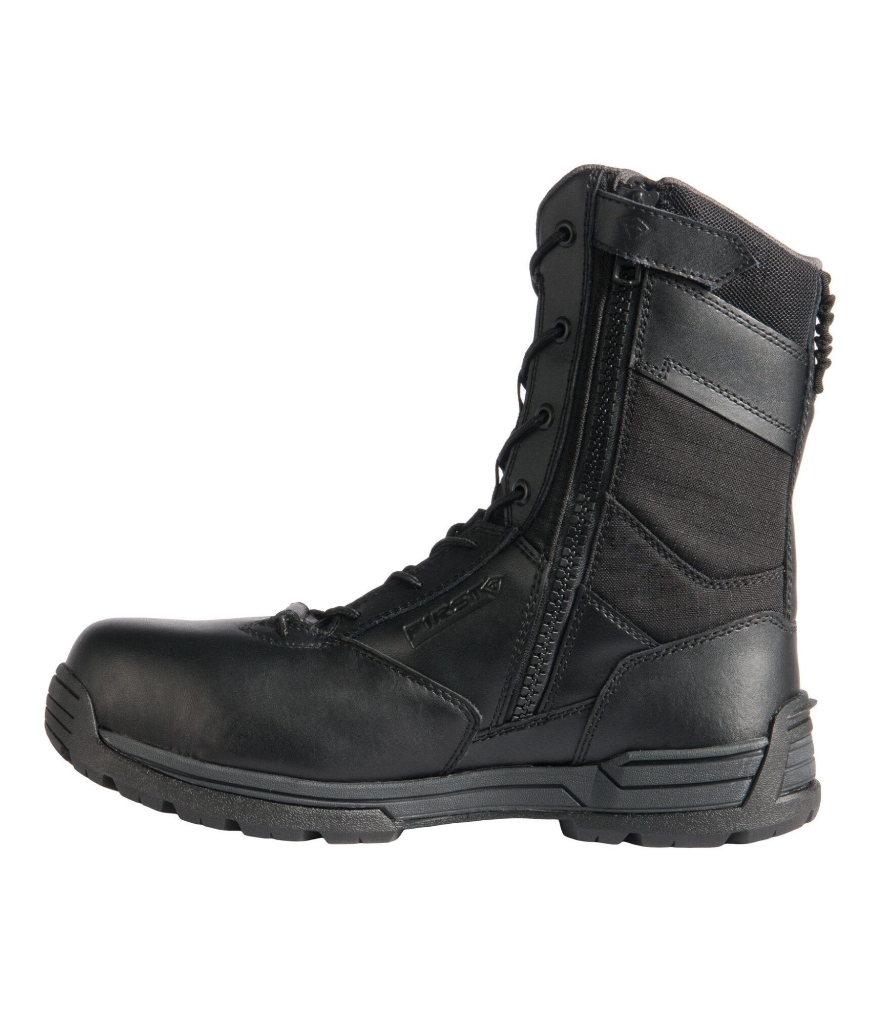 Men’s 8” Safety Toe Side Zip Duty Boot
