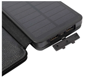 Rothco Folding Solar Panel with Power Bank - Image 2